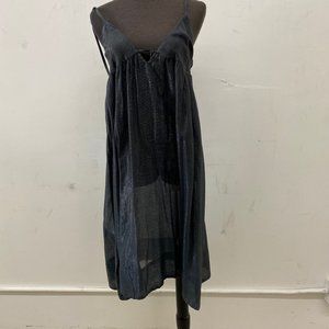 Navy Dress Spaghetti Strap